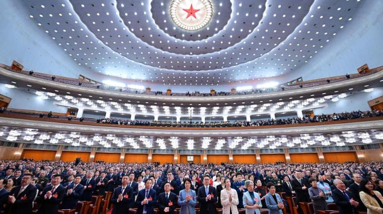 住陜?nèi)珖?guó)政協(xié)委員出席全國(guó)政協(xié)十四屆二次會(huì)議閉幕會(huì)側(cè)記