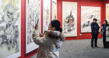 “絲路文脈·長安新篇”西安美術(shù)精品晉京展在京開幕